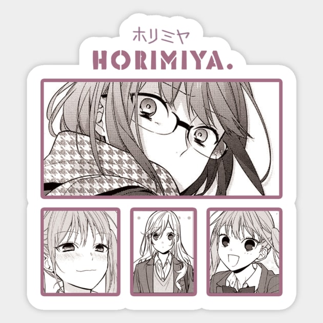 Horimiya ''DAYDREAMS'' V2 Sticker by riventis66